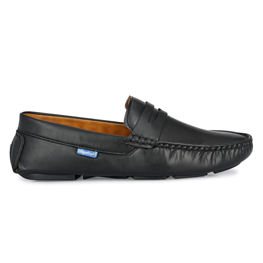 Eego Italy Plus Size Loafers GT-12-BLACK