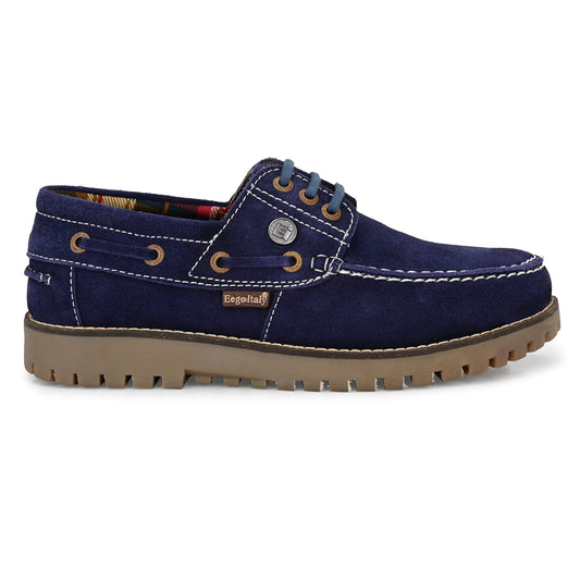 Dexter Real Leather Boat Shoes Blue