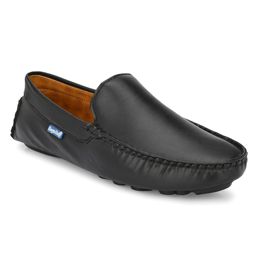 Eego Italy Plus Size Loafers GT-11-BLACK