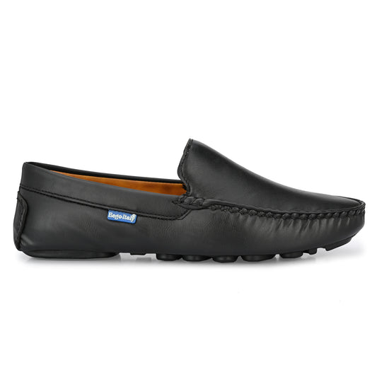 Eego Italy Plus Size Loafers GT-11-BLACK