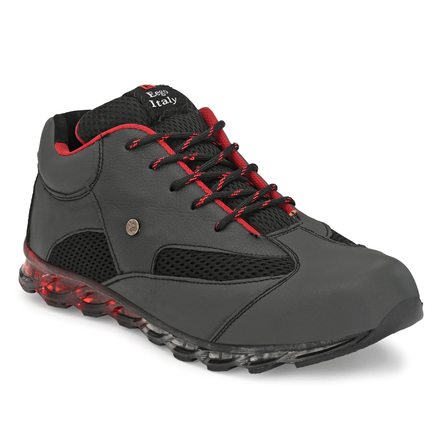 Leader Genuine Leather Light Weight Steel Toe Safety Shoes – Eego