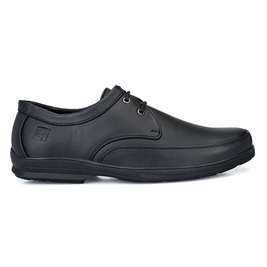 Eego Italy Plus Size Light Weight Comfortable Formal Shoes GT-10-BLACK