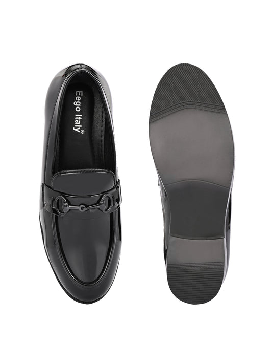 Eego Italy Slip On Patent Party Wear Formals