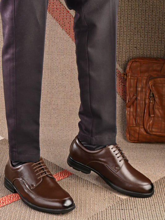 Eego Italy BUREUCRAT Light Weight Padded Formal Lace Up Shoes