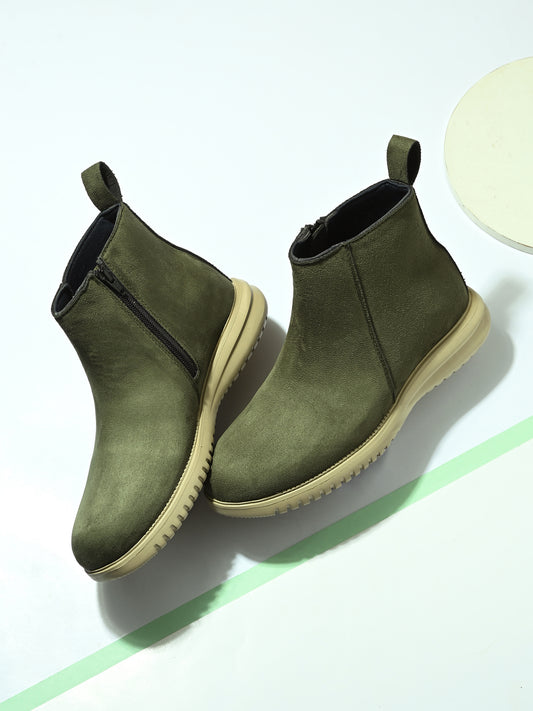 Eego Italy Light Weight Chelsea Boots with YKK Zippers