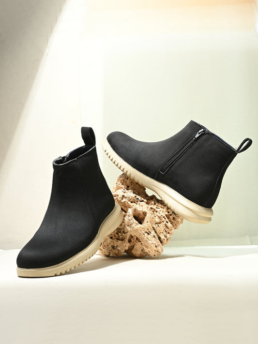 Eego Italy Light Weight Chelsea Boots with YKK Zippers