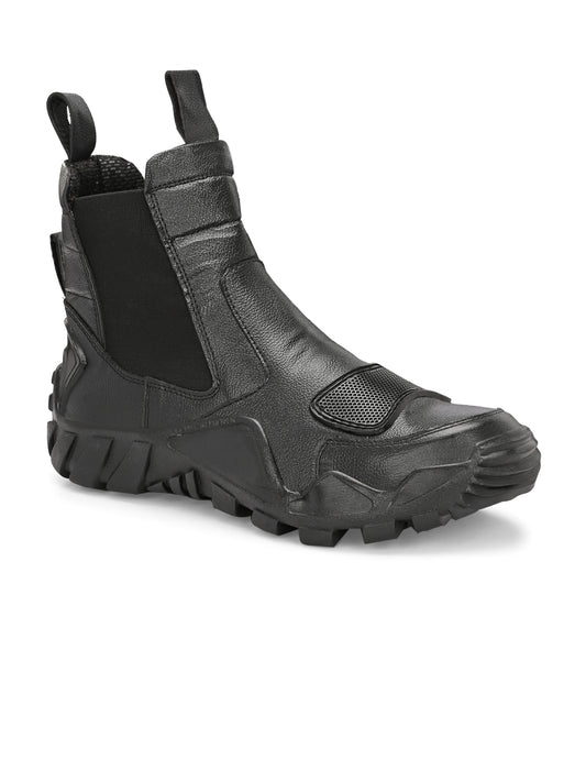 Eego Italy Genuine Leather 4x4 Outdoor Chelsea Boots for Men