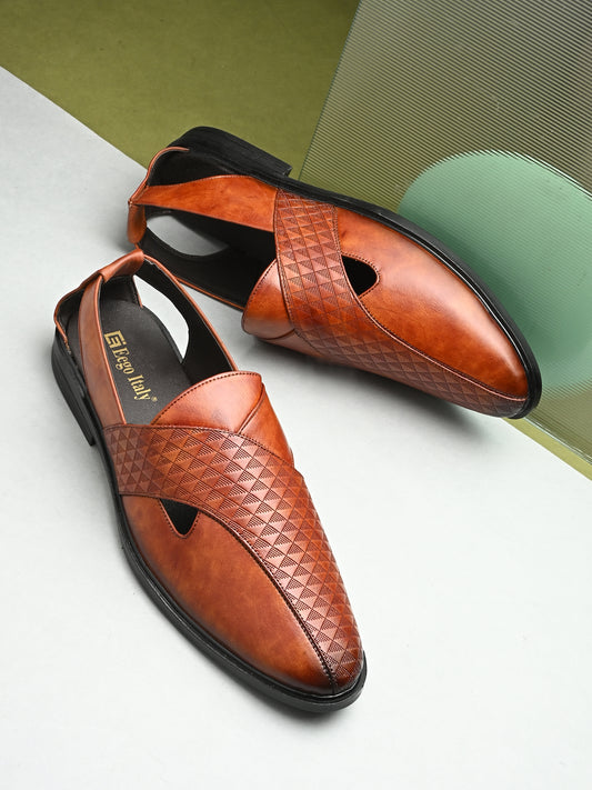 Eego Italy Plus Size Ethnic Sandals