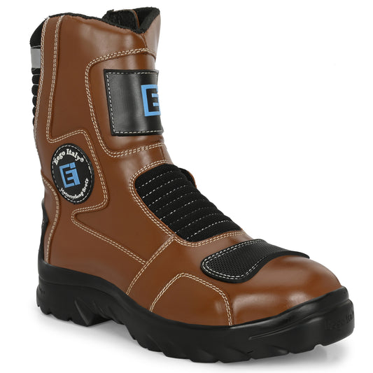 Eego Italy Patrol, Water Resistant Biker boot/Motorcycle riding boot,