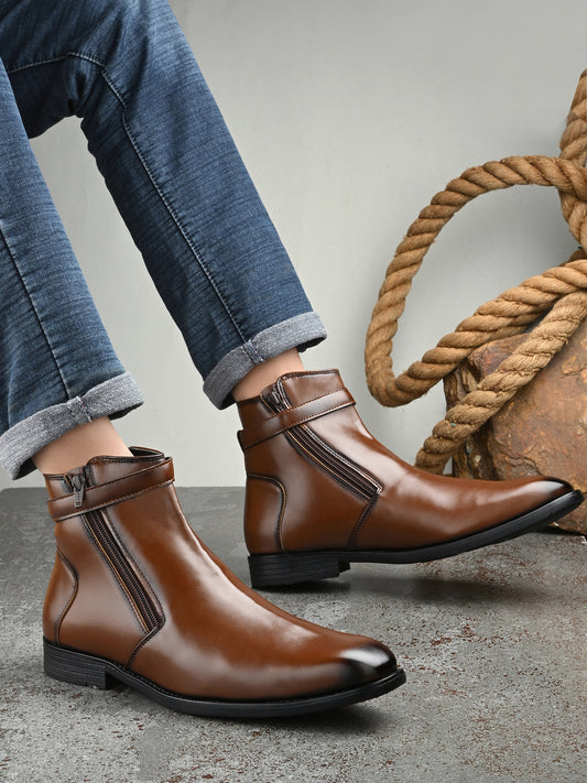 Eego Italy Padded Formal Chain Boots