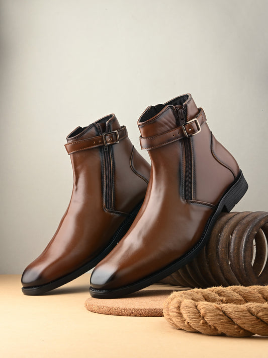 Eego Italy Padded Formal Chain Boots