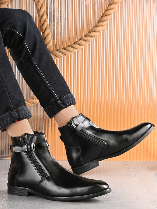 Eego Italy Padded Formal Chain Boots