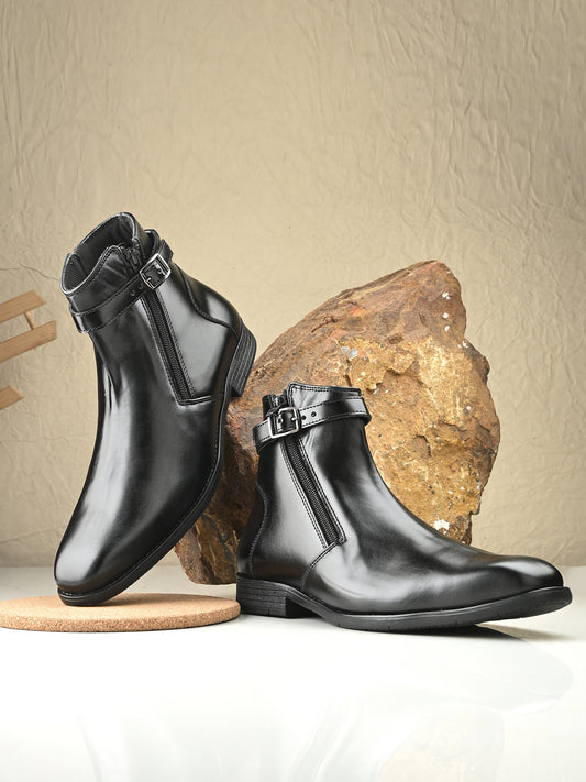 Eego Italy Padded Formal Chain Boots