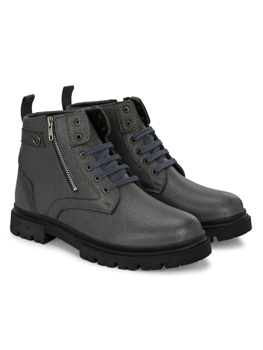 Eego Italy Chunky Zipper Boots