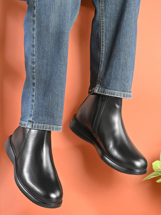 Eego Italy Light Weight Chelsea Boots with YKK Zippers