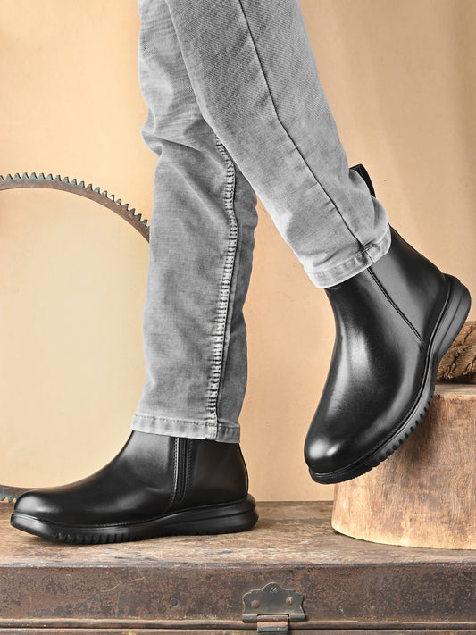 Eego Italy Light Weight Chelsea Boots with YKK Zippers