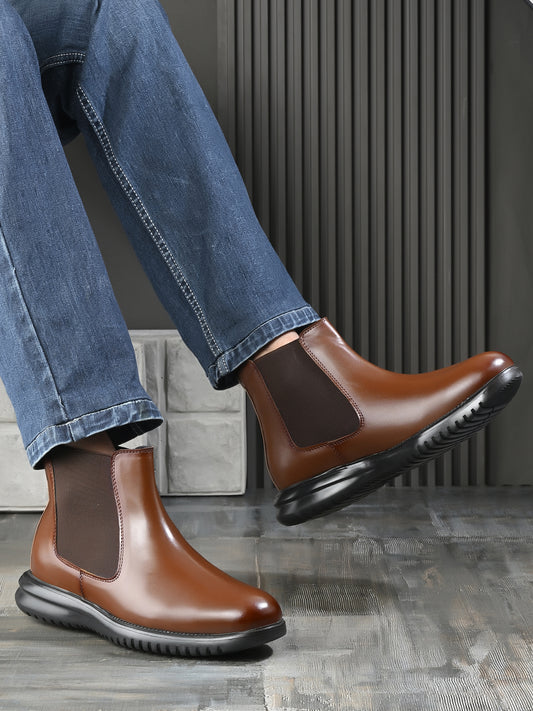 Eego Italy Light Weight Chelsea Boots with padded in socks