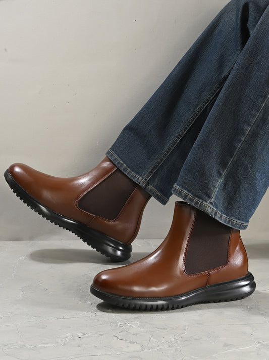 Eego Italy Light Weight Chelsea Boots with padded in socks