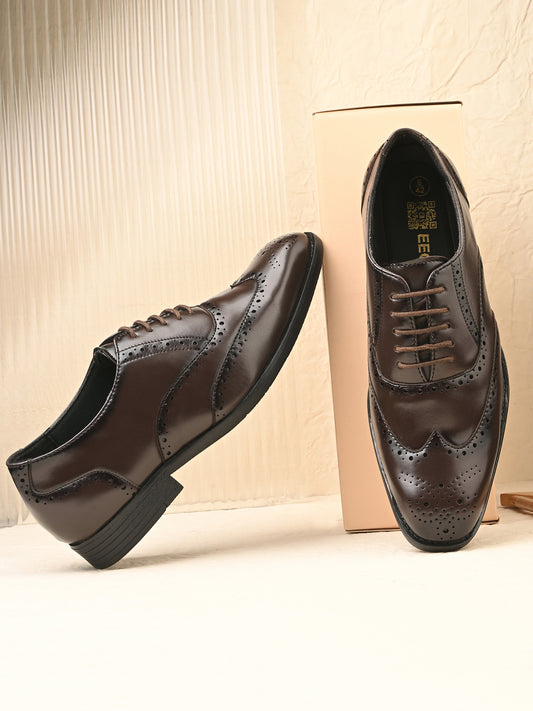Eego Italy Padded Formal Brogue Shoes