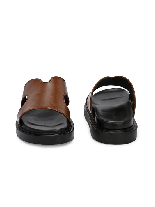 Eego Italy Men's Height Increasing Padded Slipper