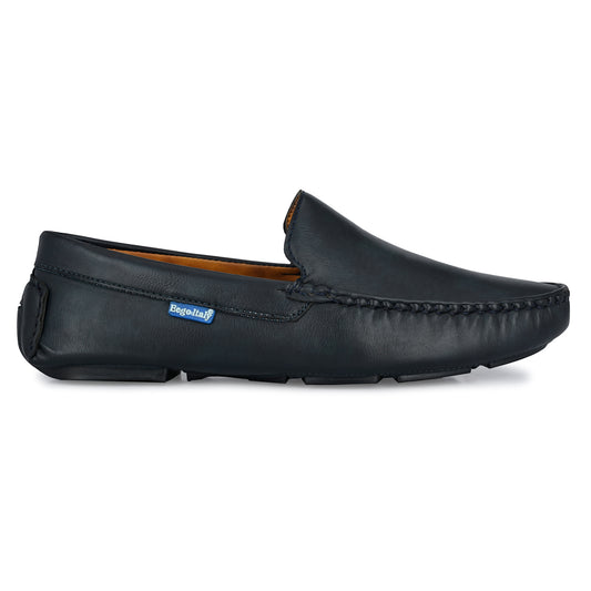Eego Italy Plus Size Loafers GT-11-BLUE