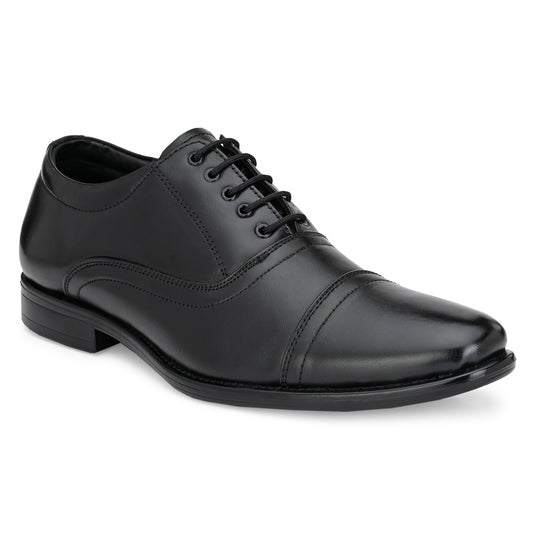 Shelby Genuine Leather Light Weight Toe Cap Formal Derbies