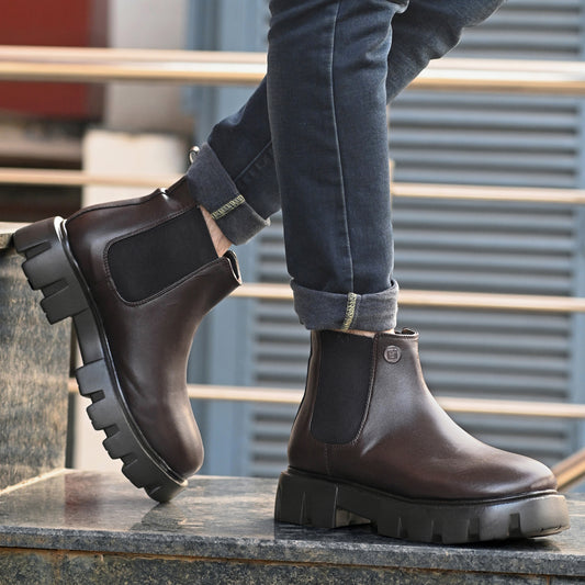 Thursday Boots Leather Chunky Chelsea Boots Thursday Boot Everyday