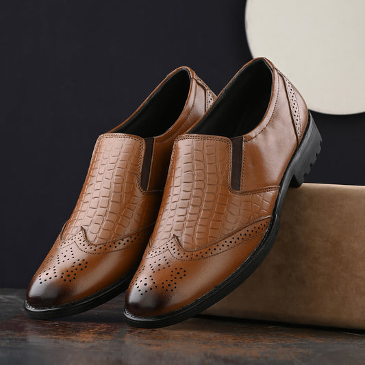 Eego Italy Genuine Leather Padded Brogues