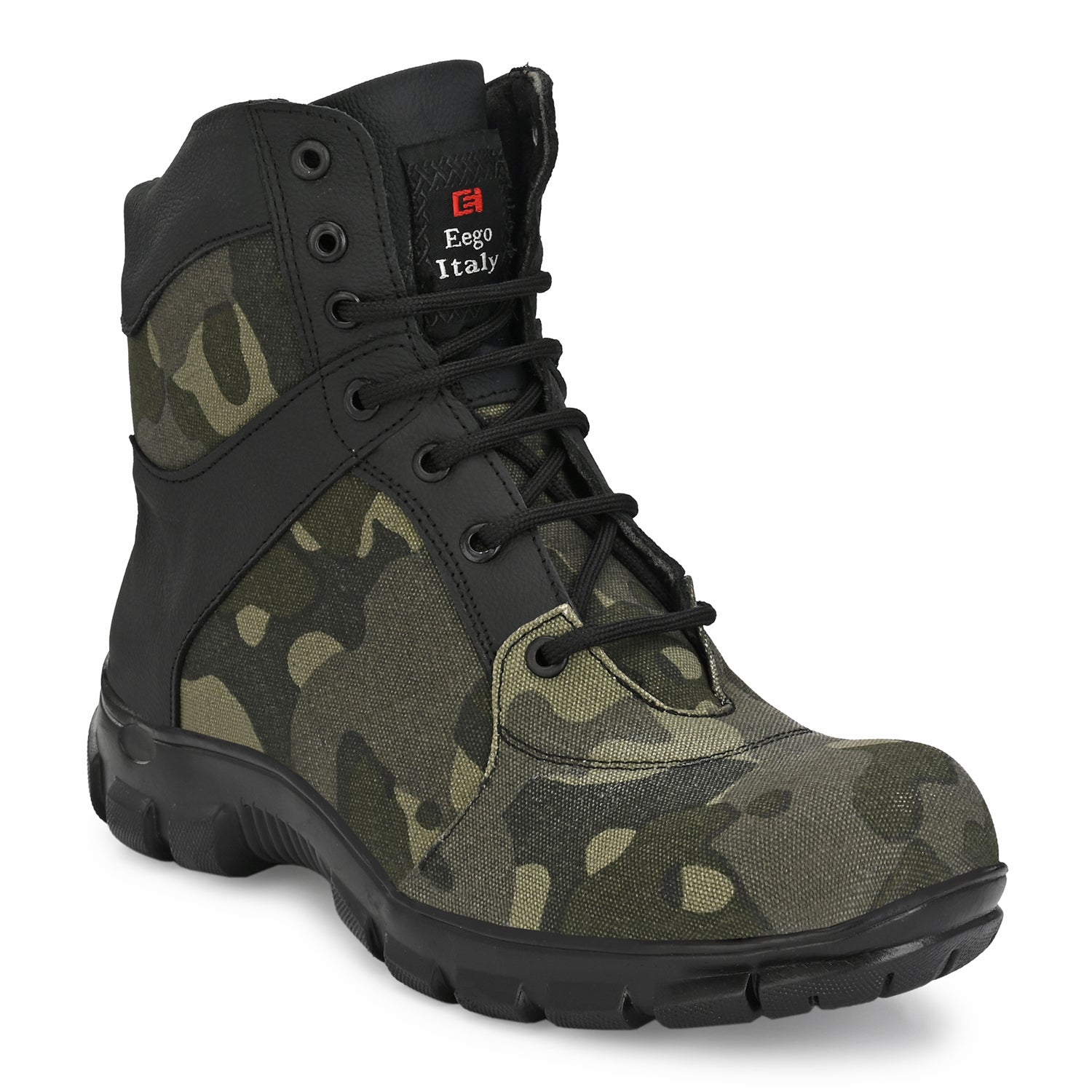 Camo steel 2025 toe boots