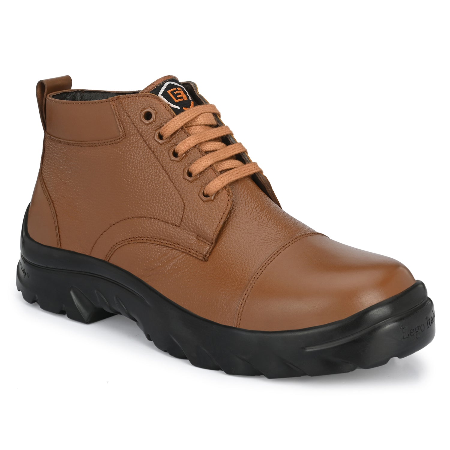 Police shop boots brown