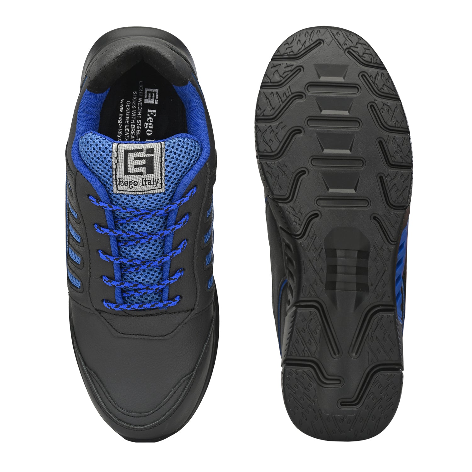 Compass Steel Toe Genuine Leather Padded Safety Shoes – Eego Italy