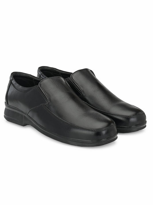 Plus Size Genuine Leather Wide Fit Slip On Formal Shoes GT-5