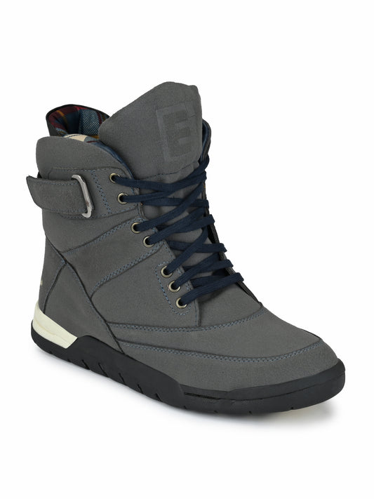 Downtown High Top Boots NR-6-GREY