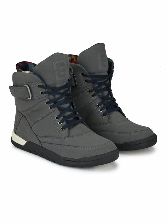Downtown High Top Boots NR-6-GREY
